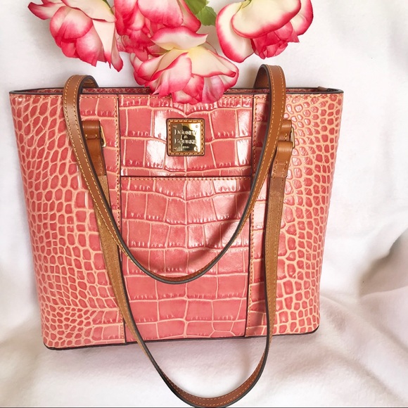 Dooney & Bourke Handbags - Dooney & Bourke Crocodile Small Lexington Tote